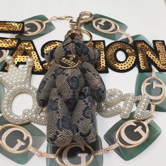 Fashion Unisex Teddy Bear Key Chain Keyring handbag Backpack Pendant Accessory - Picture 2 of 3